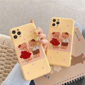 Kollane kaisukaruümbris telefonile Iphone 11 Pro Max
