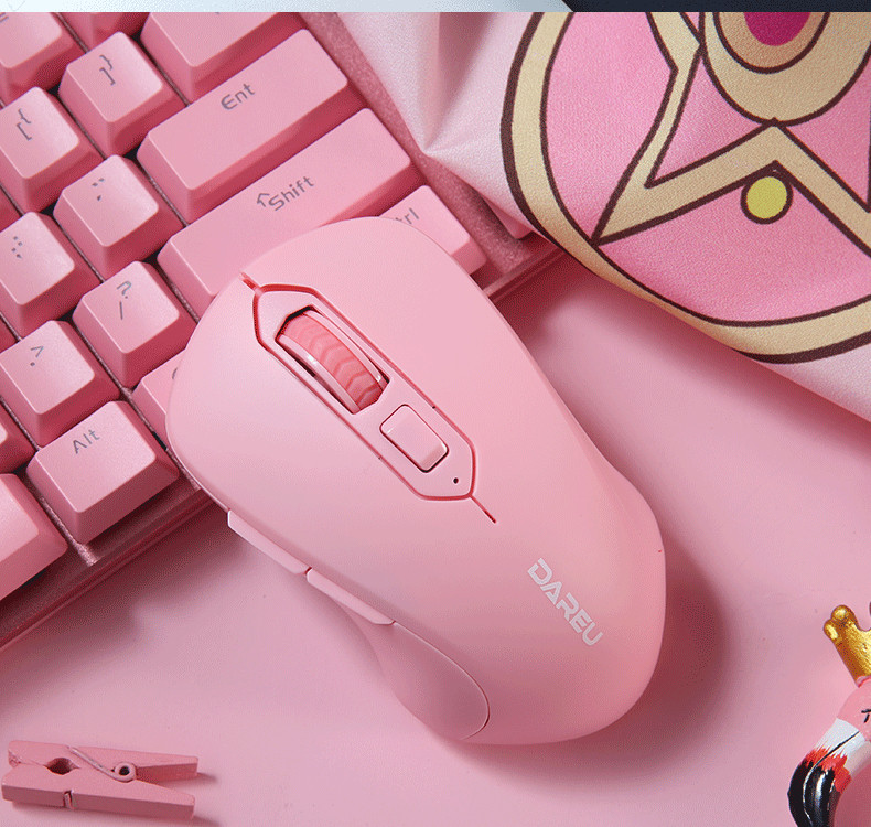 Dahlyou LM115 безжична bluetooth мишка подходяща за компютър