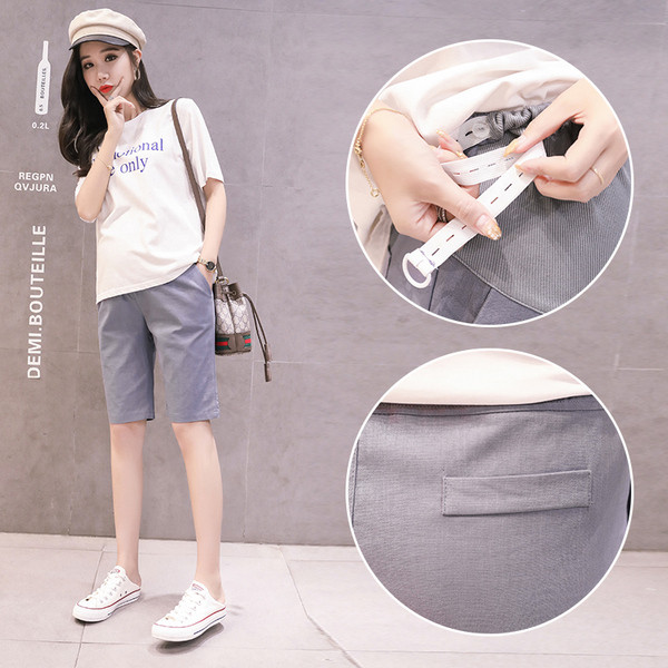 Naiste 3/4 püksid rasedatele - kaks mudelit