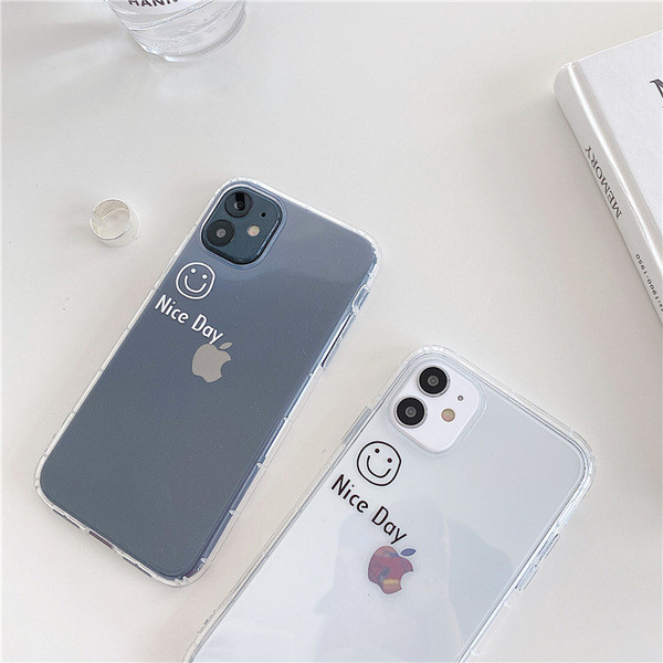 Διαφανής θήκη σιλικόνης με επιγραφή για το Iphone 11