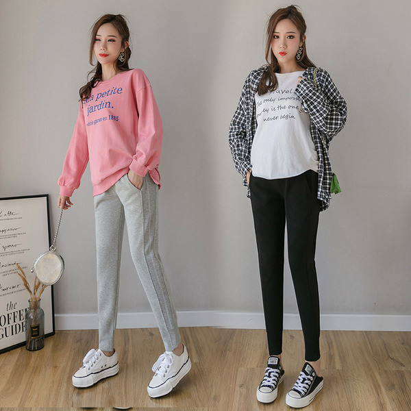 Ikdienas sieviešu bikses grūtniecēm