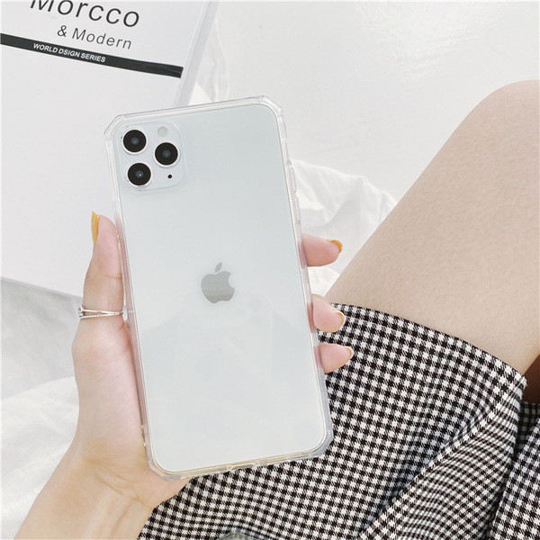 Läbipaistev silikoonist ümbris telefonile Iphone 11 Pro Max