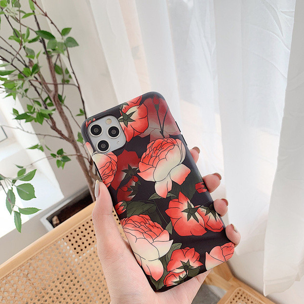 Iphone 11 Pro Max futrālis ar ziediem