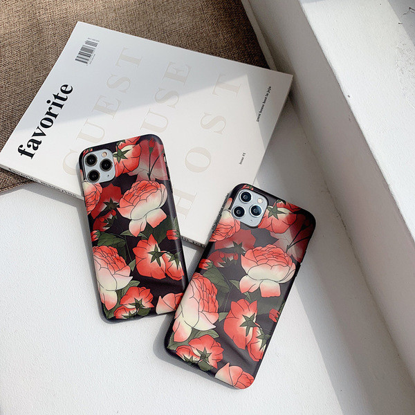 Iphone 11 Pro Max futrālis ar ziediem