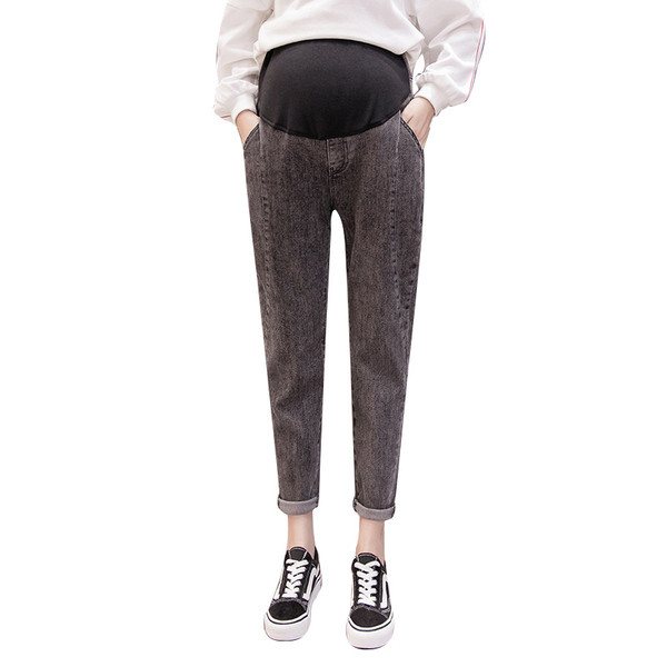 Blugi de dama cu talie inalta pentru gravide