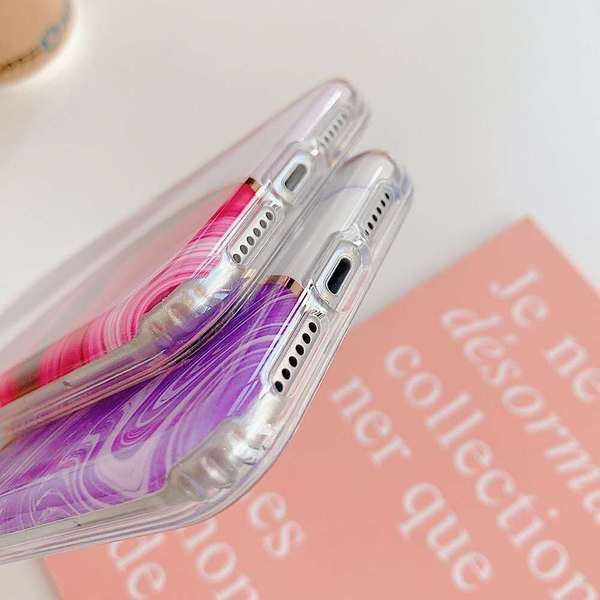 Силиконов калъф  за Iphone 11 с мраморен ефект