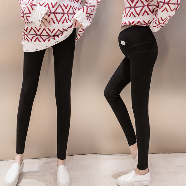 Új modell női rugalmas leggings terhes nők számára