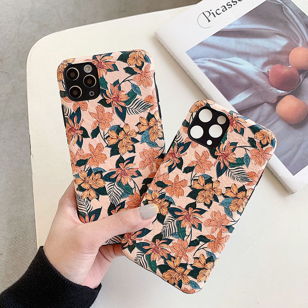 Mitmevärviline lilleümbris telefonile Iphone 11 Pro Max