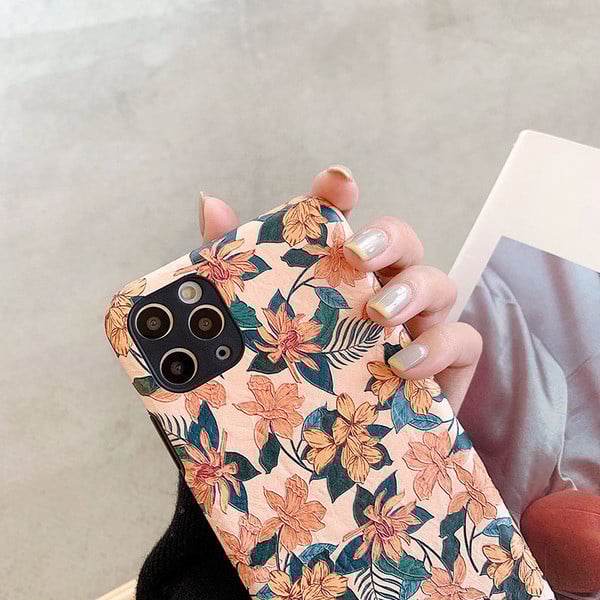 Mitmevärviline lilleümbris telefonile Iphone 11 Pro Max