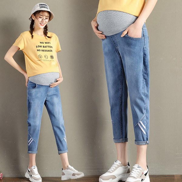 Jauns sieviešu džinsu modelis grūtniecēm - vairāki modeļi