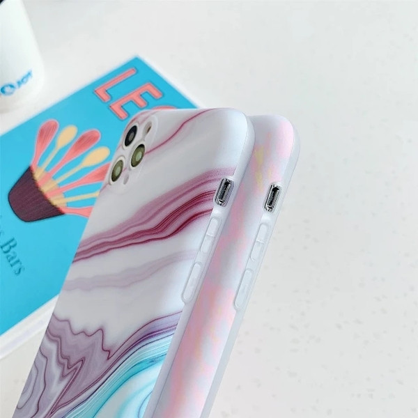 Márvány hatású tok iPhone 11 Pro Max készülékhez - többféle modell