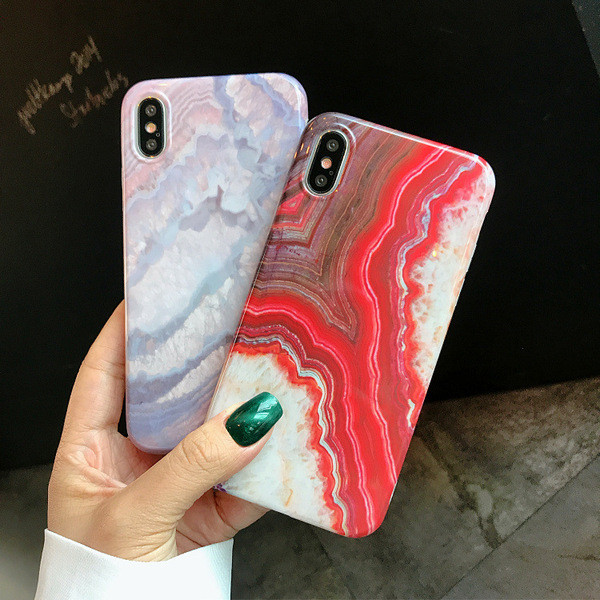 Marmora maciņš priekš iPhone X/XS