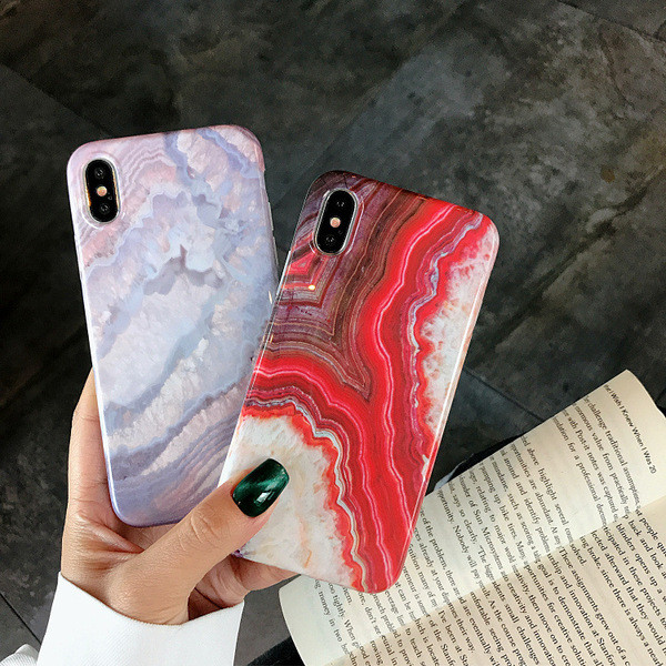 Marmora maciņš priekš iPhone X/XS