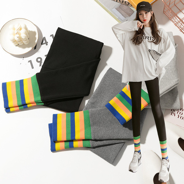 Sieviešu ikdienas legingi grūtniecēm divās krāsās