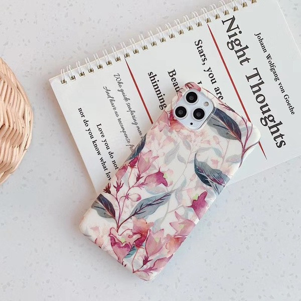 Virágos tok iPhone 11 Pro Max készülékhez