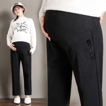 Нов модел дамски панталон за бременни с висока талия