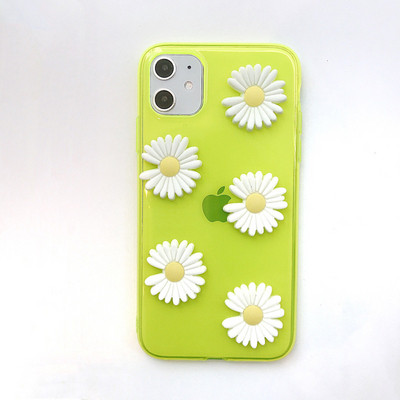 Θήκη για iPhone 11 με 3D μαργαρίτα