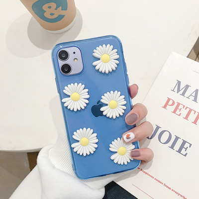 Θήκη για iPhone 11 με 3D μαργαρίτα