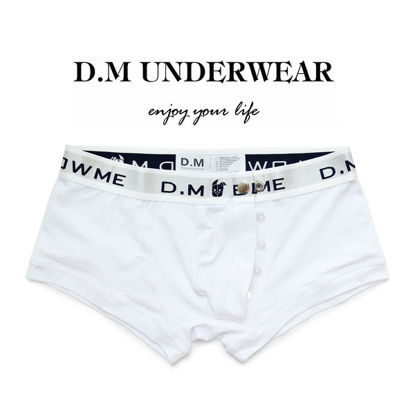 Férfi pamut boxer alacsony derékkal