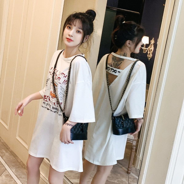 Naiste lai ovaalse kaelusega T-särk rasedatele naistele