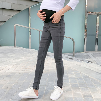 Μοντέρνο γυναικείο παντελόνι με υψηλή μέση για έγκυες γυναίκες