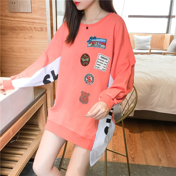 Alkalmi női blúz kerek nyakkivágással terhes nők számára