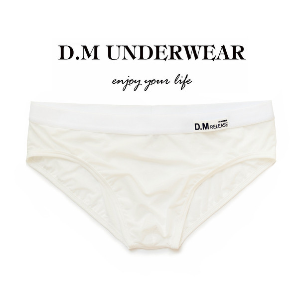 Slip de vară pentru bărbați din material subțire cu bandă elastică largă