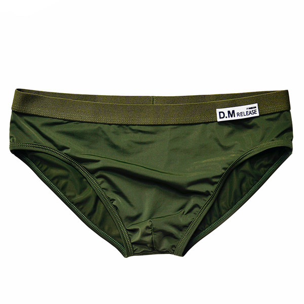 Slip de vară pentru bărbați din material subțire cu bandă elastică largă