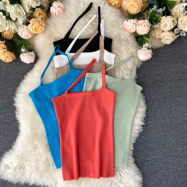 Napi női akasztófelső vékony pánttal