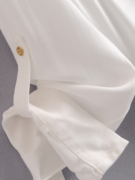 Új modell alkalmi ing gombokkal és zsebekkel