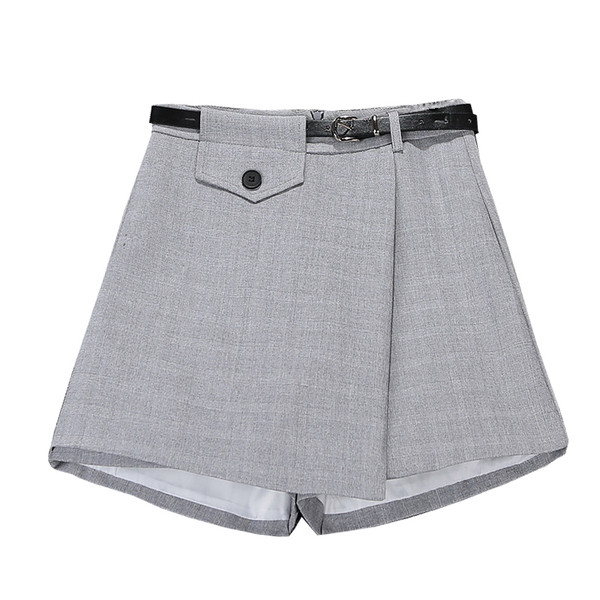 Fusta-pantaloni de dama model nou cu centura