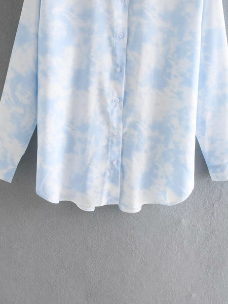 Női alkalmi ing irizáló színekben