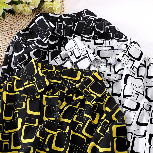 Moodne naiste särk klassikalise krae ja nööpidega