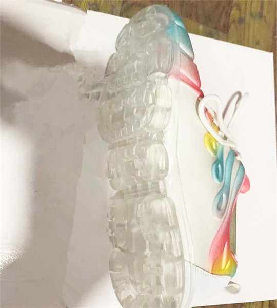 Casual γυναικεία πάνινα παπούτσια από υφάσματα σε ιριδίζοντα χρώματα