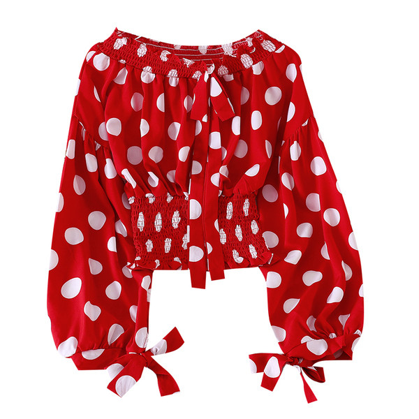 Naiste vabaaja särk pikkade varrukate ja elastse vöökohaga