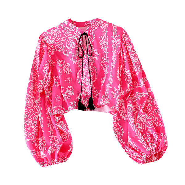 Női rövid, széles ujjú ing, két színben