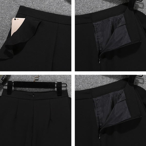 Sieviešu šorti ar cirtām – augstu vidukli