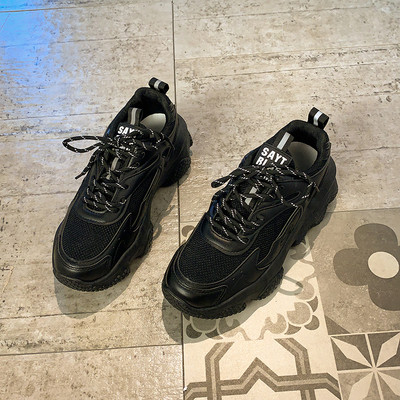 Sieviešu kedas ar šņorēm un 6 cm platformu