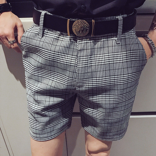 Rūtaini šorti ar kabatām