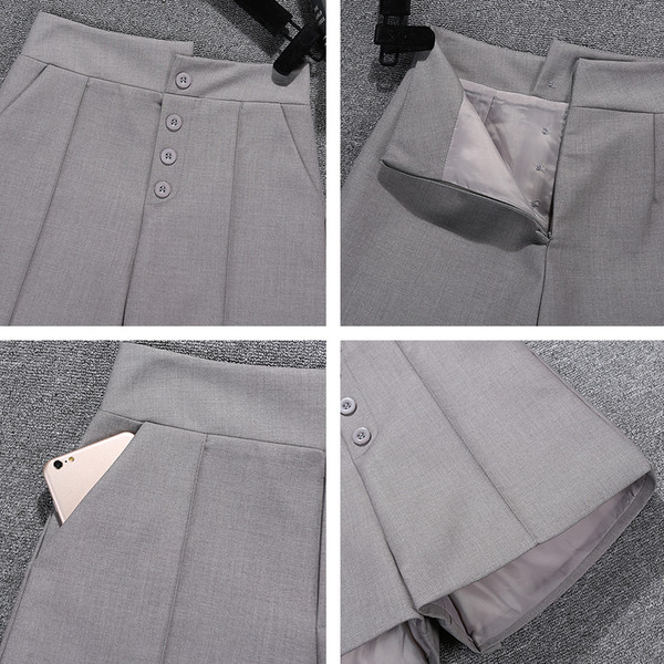 Női A-vonalú rövidnadrág új modellje