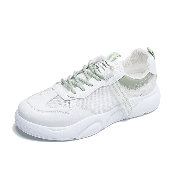 Modern női tornacipő fűzővel és fehér talppal