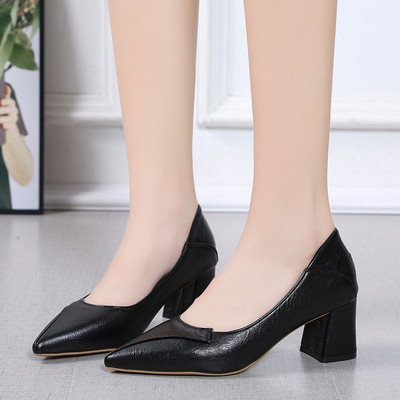 Ikdienas sieviešu apavi no eko ādas - smails modelis