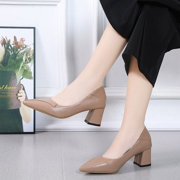 Ikdienas sieviešu apavi no eko ādas - smails modelis