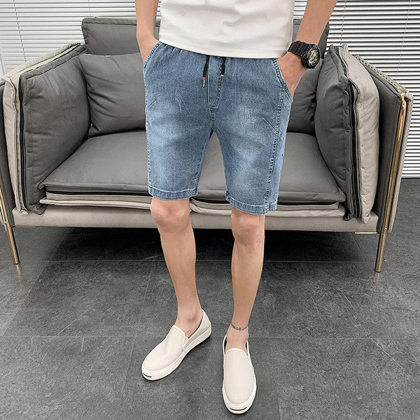 Nyári rövid farmernadrág oldalzsebekkel