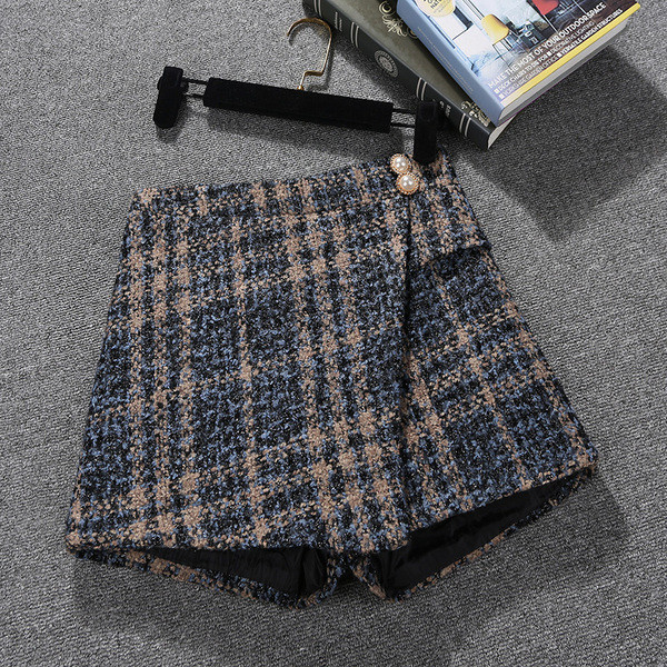 Uus mudel ruuduline seelik-püksid koos ülekandega