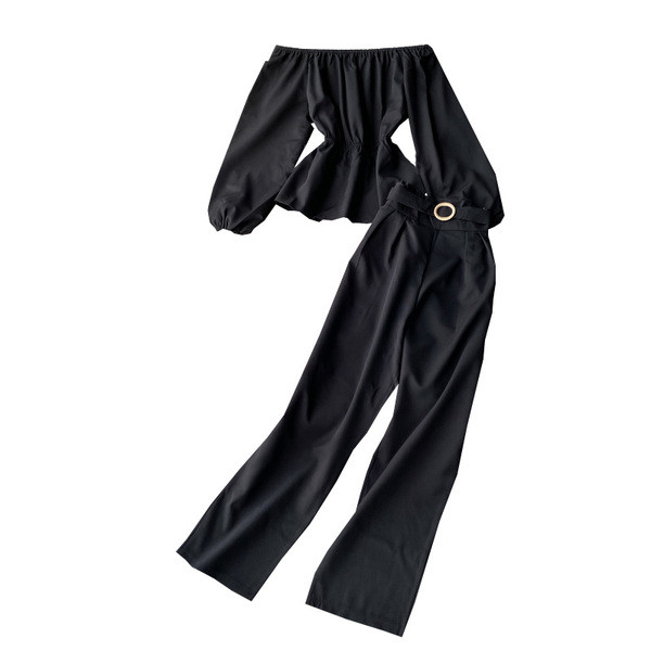 Set zilnic pentru femei din două părți cu curea