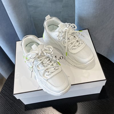 JAUNS sieviešu kedu modelis ar šņorēm un biezu zoli vairākās krāsās