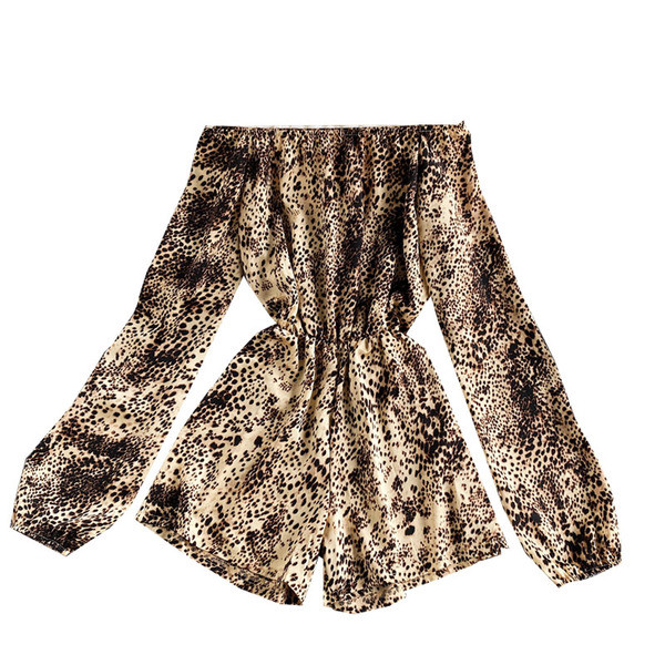 Sieviešu ikdienas kombinezons ar atkailinātiem pleciem un elastīgu jostasvietu