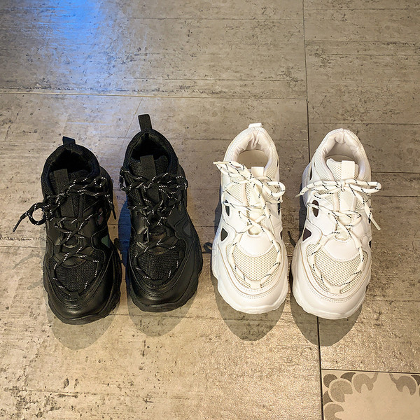 Naiste tossud 5 cm platvormi ja paeltega