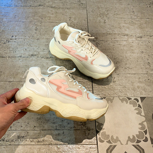 Tenisi casual dama cu platforma de 5 cm